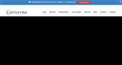Desktop Screenshot of converxa.com